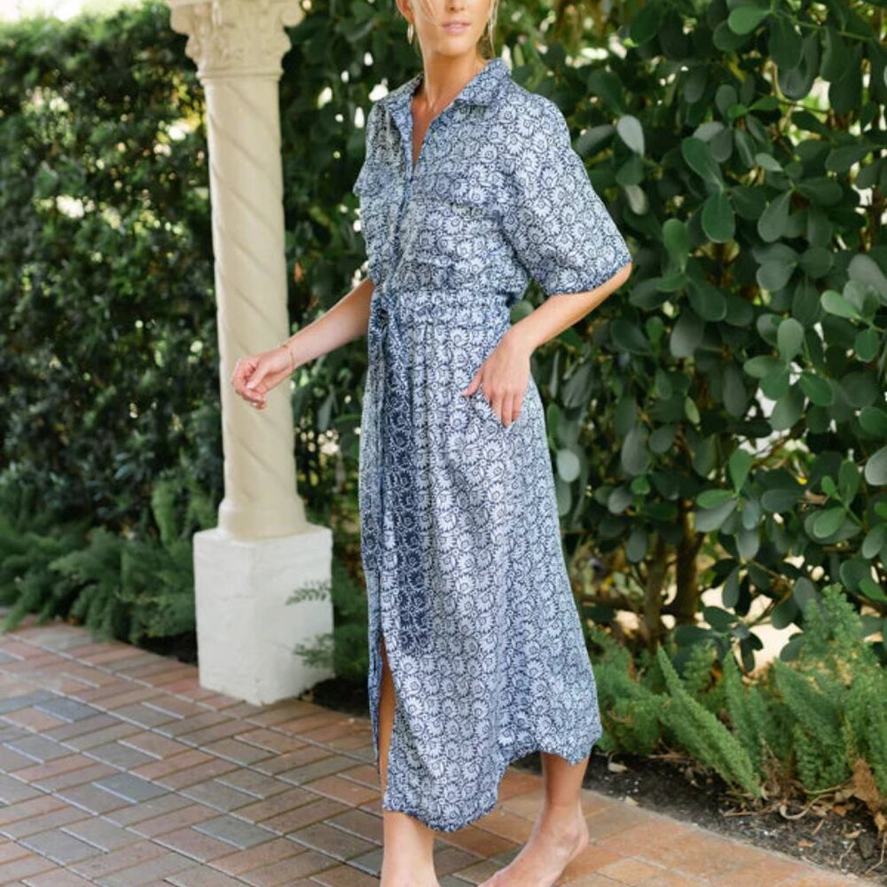 Omika Carla Midi Dress-Dari Inkberry